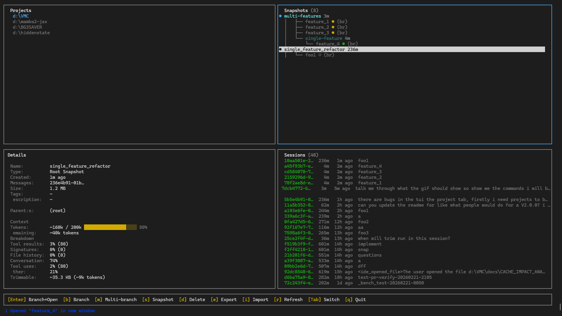 CMV dashboard